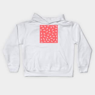 Coral lines Kids Hoodie